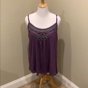 EUC purple tank top